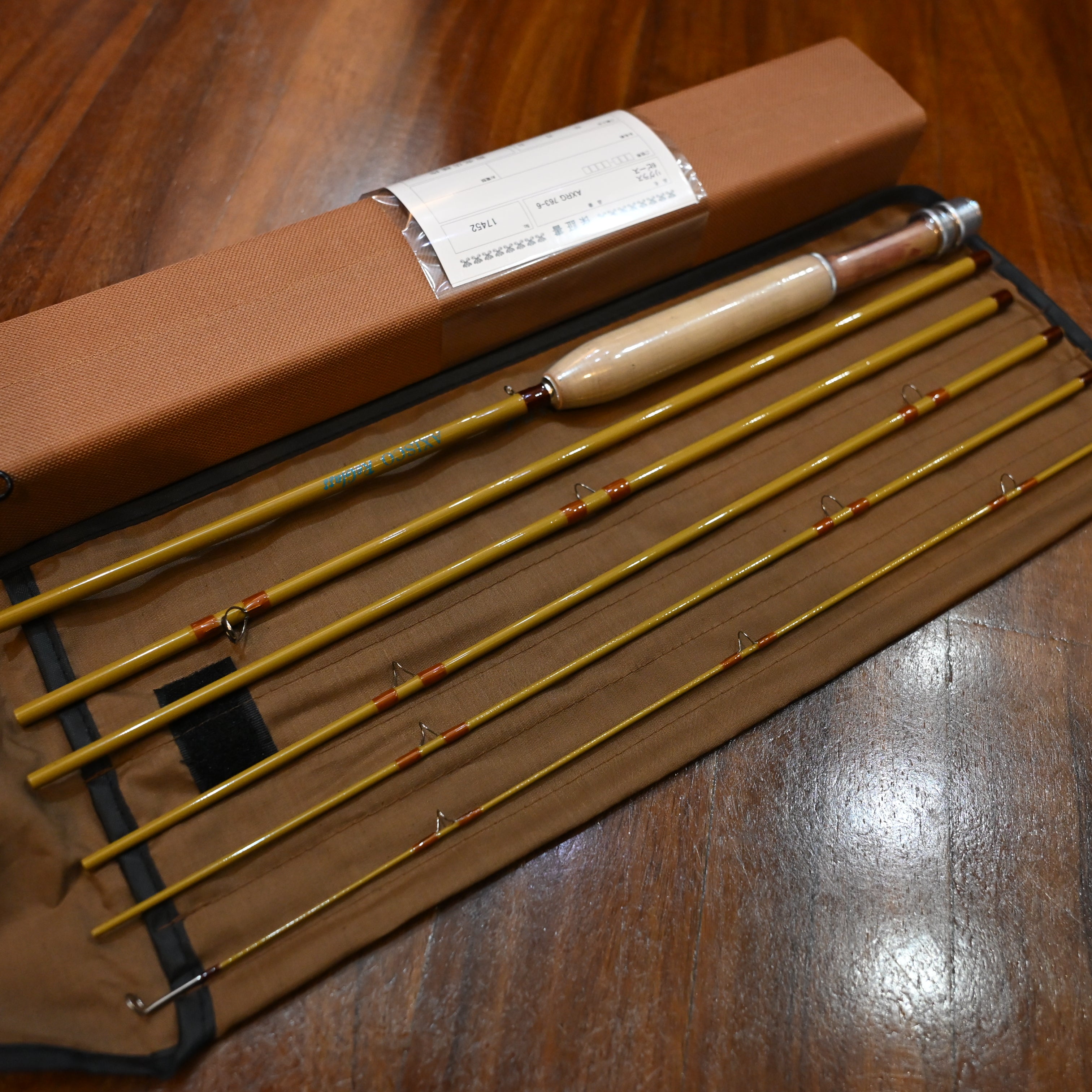 AXISCO Reglass 6-Piece Glass Fly Rod AXRG 763-6 7'6