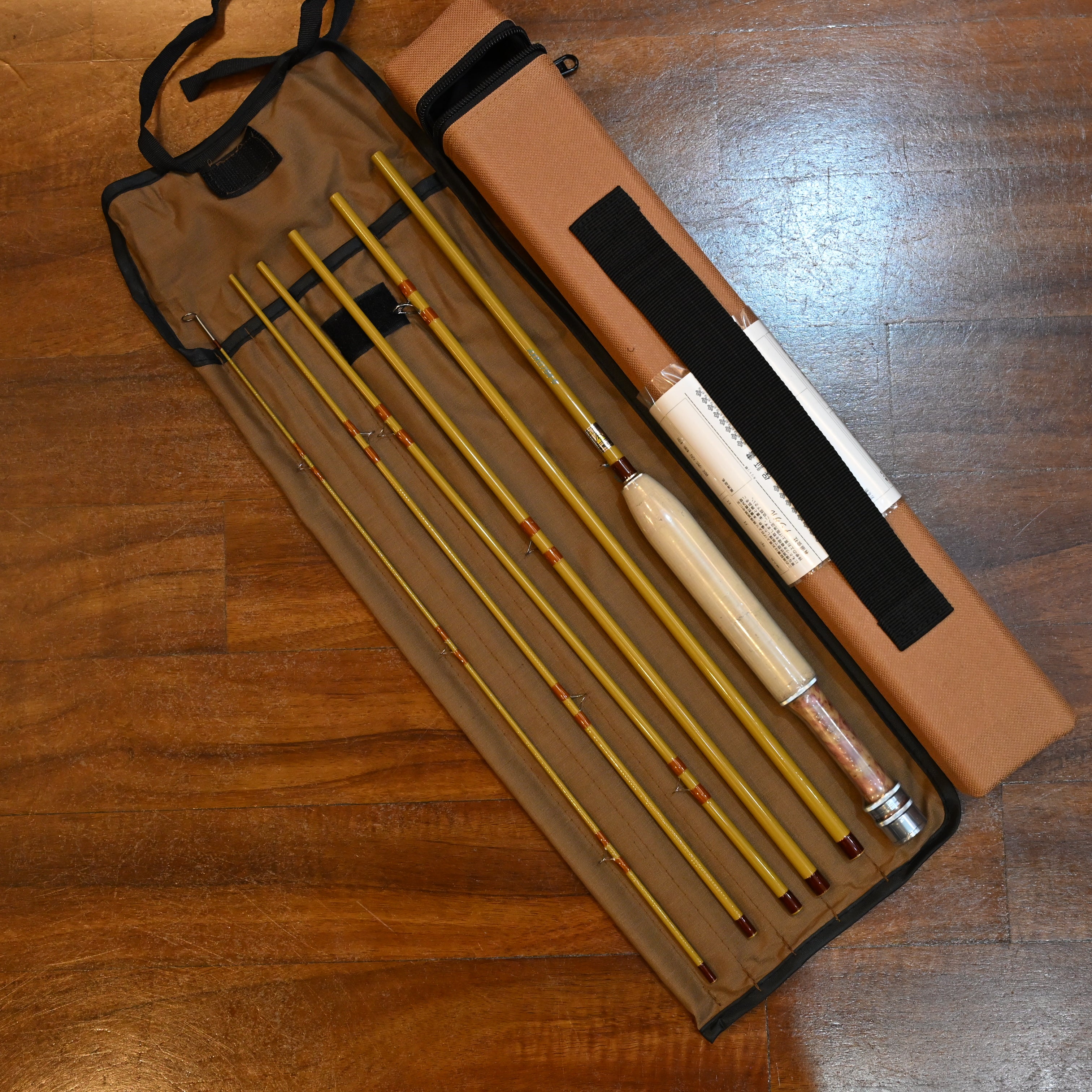 AXISCO Reglass 6-Piece Glass Fly Rod AXRG 764-6 7'6